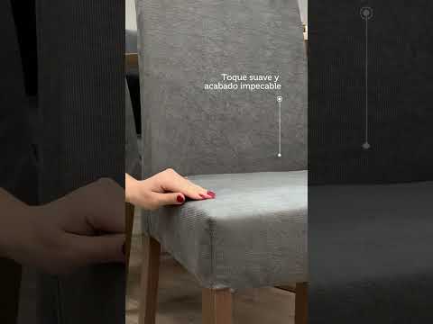 Juego de Comedor con Mesa con Encimera y 6 Sillas Marrón/Gris/Silver Renata