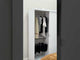 Clóset Soltero 2 Puertas Corredizas Madera con Pies Blanco Luke