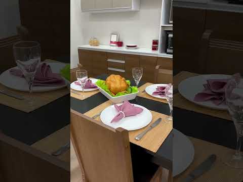 Mesa de Comedor Rectangular Encimera de Madera 5231 Negro