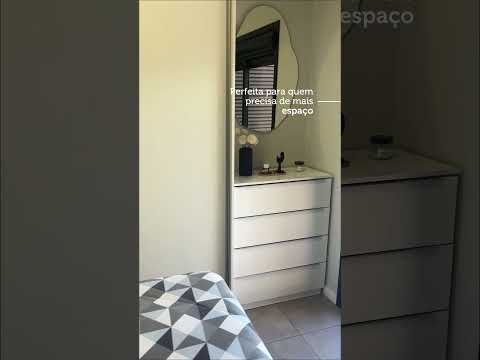 Cómoda 80 cm 4 Cajones Blanco Madesa