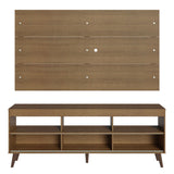 Mueble para TV y Panel Hasta 65" con Patas Marrón Detroit