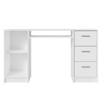 Tocador 136 cm 1 Puerta 3 Cajones Blanco Madesa