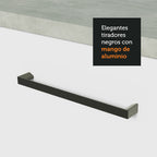 Gabinete Bajo Multiuso 80 cm 2 Puertas Blanco Madesa