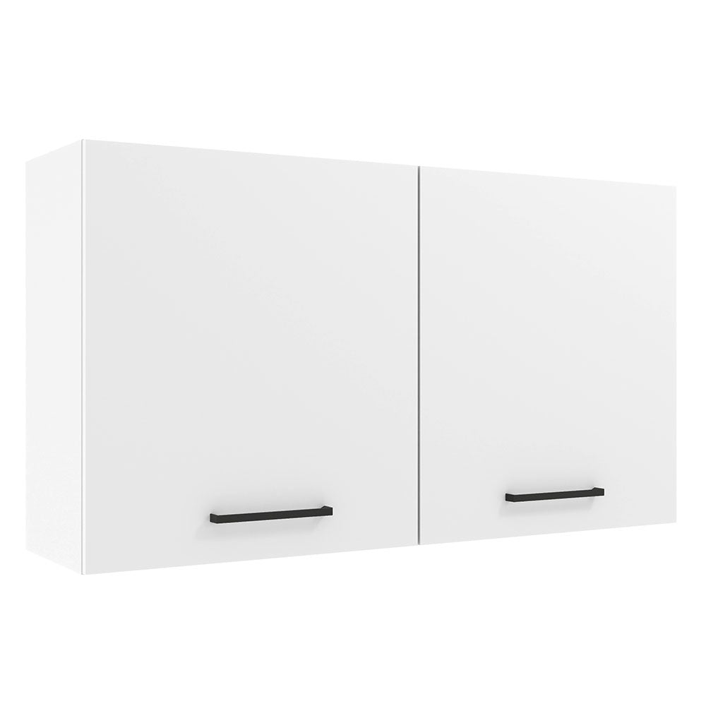 Gabinete Superior Multiuso 120 cm 2 Puertas Blanco Madesa