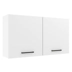 Gabinete Superior Multiuso 120 cm 2 Puertas Blanco Madesa