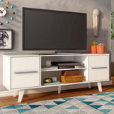 Mueble para TV Madesa Copenhaguen 55 Pulgadas Blanco