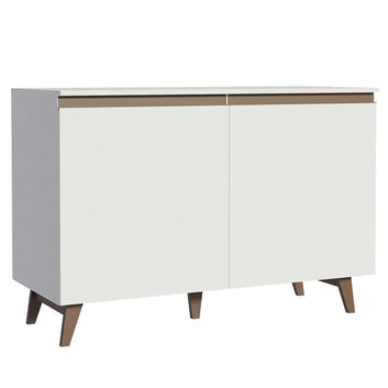 Gabinete Bajo para Fregadero 120 cm 2 Puertas Blanco Reims Madesa