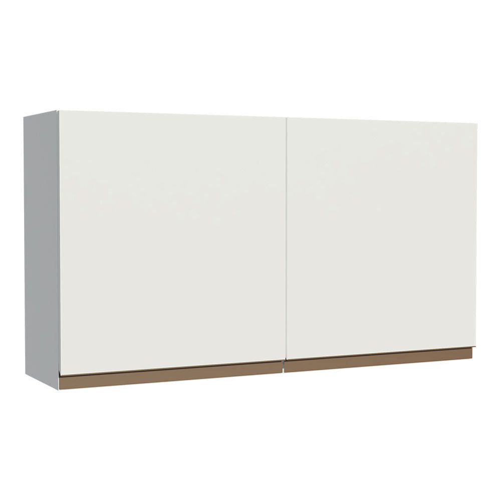 Gabinete Superior 120 cm 2 Puertas Reims Blanco