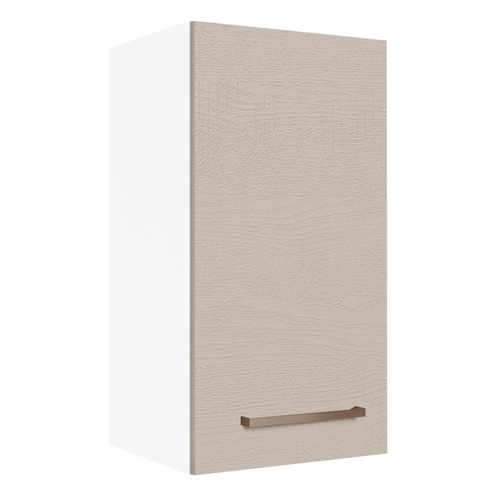 Alacena 35 cm 1 Puerta Blanco/Crema Agata Madesa