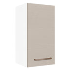 Alacena 35 cm 1 Puerta Blanco/Crema Agata Madesa