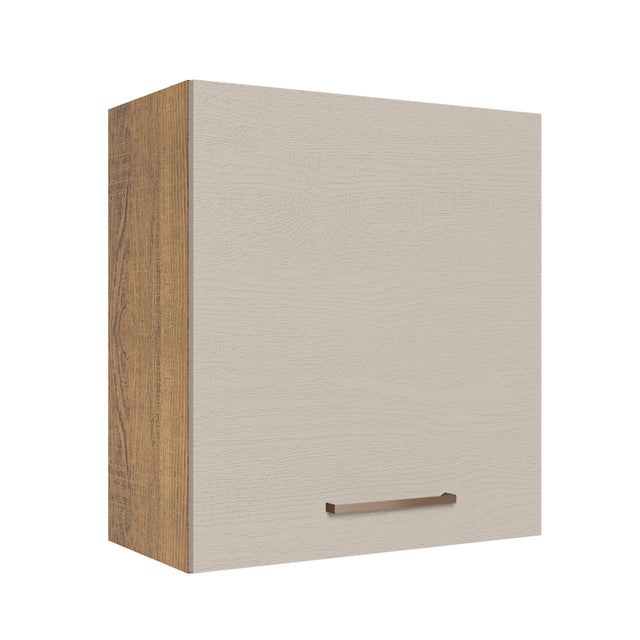 Alacena 60 cm 1 Puerta Marrón/Crema Agata Madesa