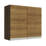 Alacena 70 cm 2 Puertas Marron Glamy Madesa