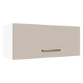 Alacena 80 cm 1 Puerta Basculante Blanco/Crema Agata Madesa