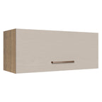 Alacena 80 cm 1 Puerta Basculante Marrón/Crema Agata Madesa