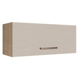 Alacena 80 cm 1 Puerta Basculante Marrón/Crema Agata Madesa