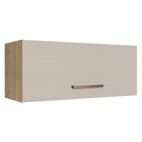 Alacena 80 cm 1 Puerta Basculante Marrón/Crema Agata Madesa