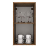 Alacena 35 cm 1 Puerta Marrón/Crema Agata Madesa