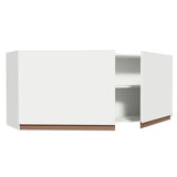 Gabinete Superior 120 x 50 cm 2 Puertas Reims Blanco