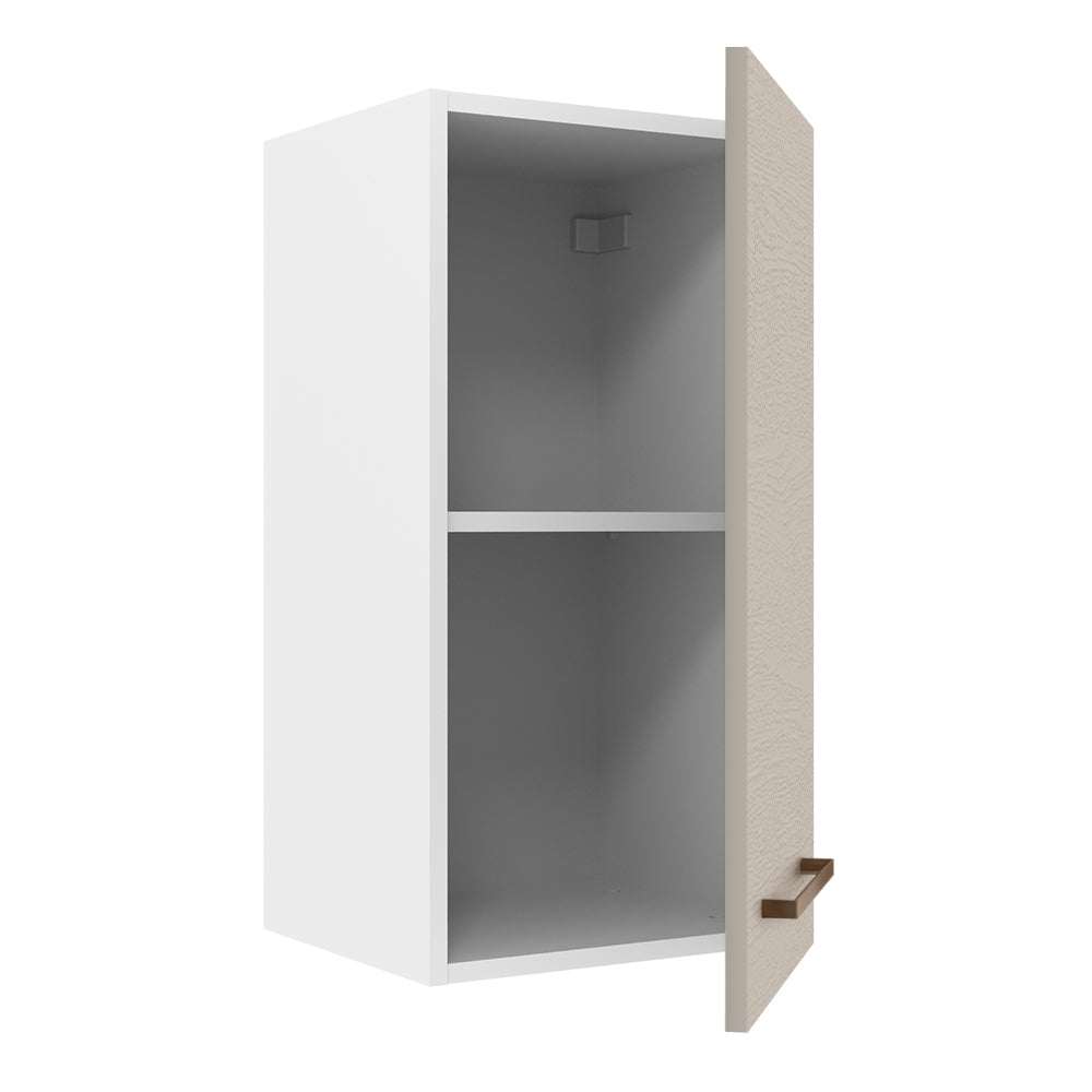 Alacena 35 cm 1 Puerta Blanco/Crema Agata Madesa