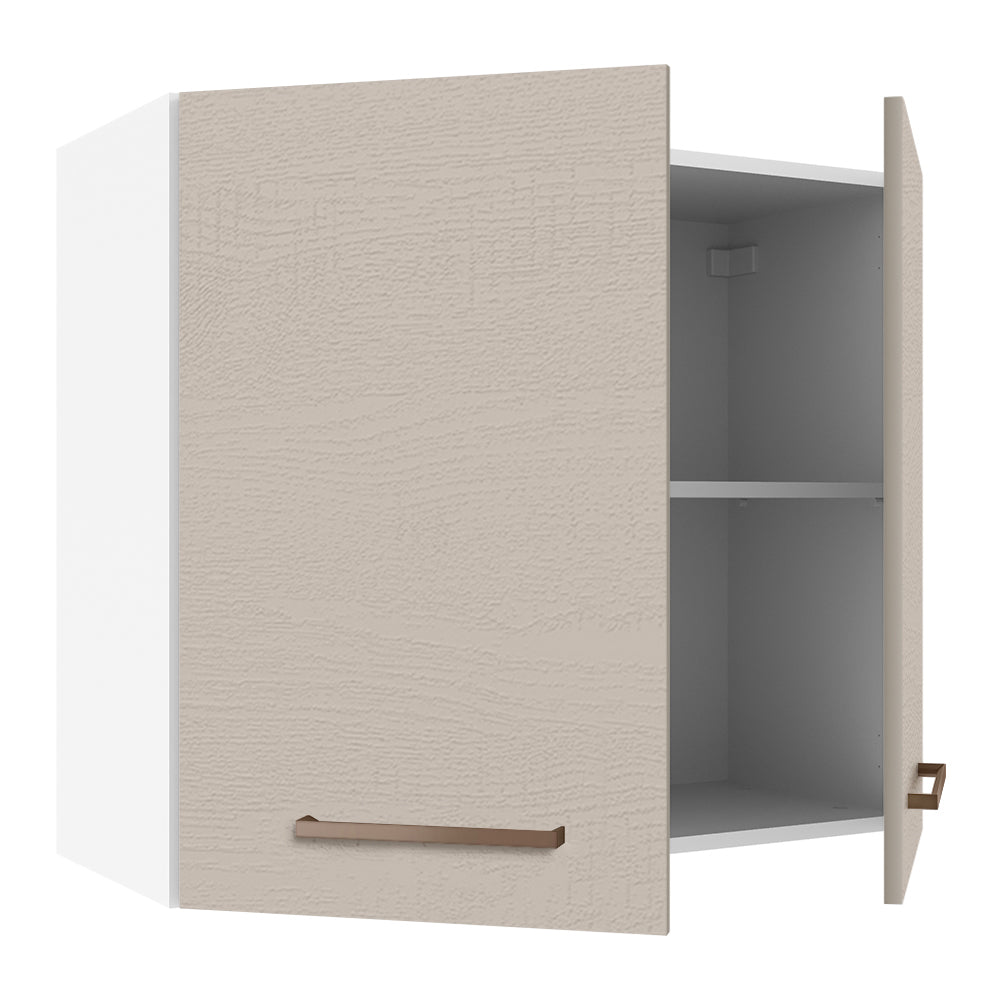 Alacena 80 cm 2 Puertas Blanco/Crema Agata Madesa