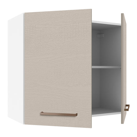 Alacena 80 cm 2 Puertas Blanco/Crema Agata Madesa