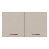 Alacena 120 cm 2 Puertas Blanco/Crema Agata Madesa