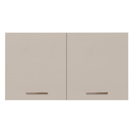 Alacena 120 cm 2 Puertas Blanco/Crema Agata Madesa