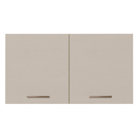 Alacena 120 cm 2 Puertas Marron/Crema Agata Madesa