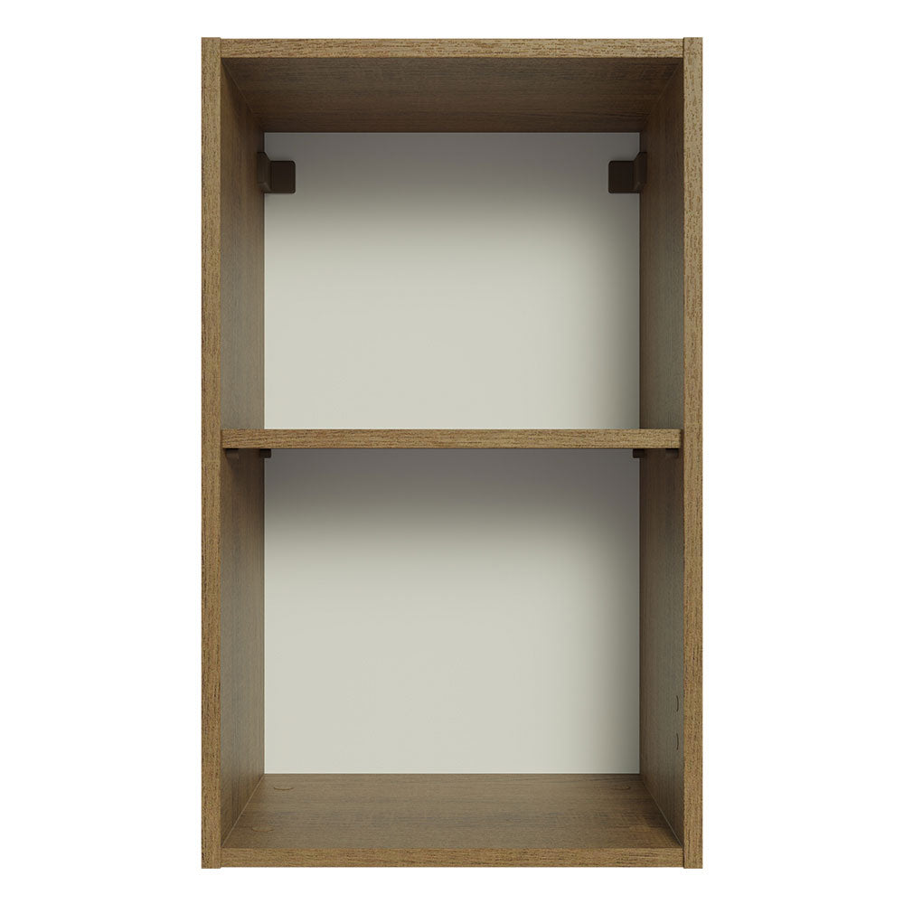 Alacena 40 cm con 2 Nichos Abiertos Marrón Madesa