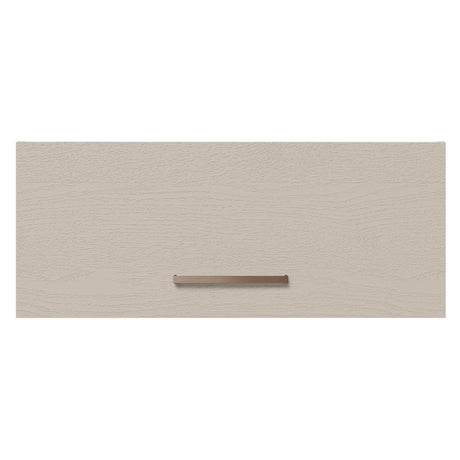 Alacena 80 cm 1 Puerta Basculante Blanco/Crema Agata Madesa