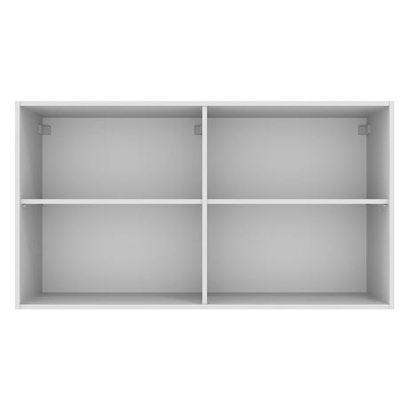 Alacena 120 cm 2 Puertas Blanco/Crema Agata Madesa