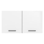 Alacena Madesa Agata 120 cm 2 Puertas Marron/Blanco