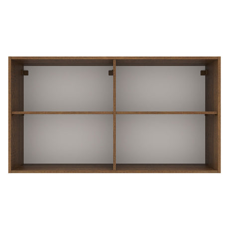 Alacena 120 cm 2 Puertas Marron/Crema Agata Madesa