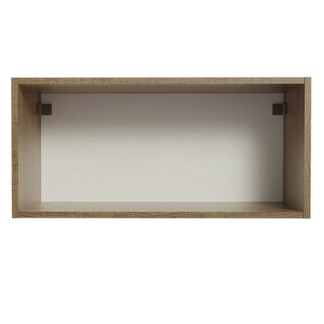 Alacena 70 cm 1 Puerta Basculante Marrón/Crema Agata Madesa