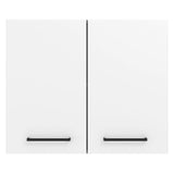 Alacena Madesa Agata 80 cm 2 Puertas Marrón/Blanco