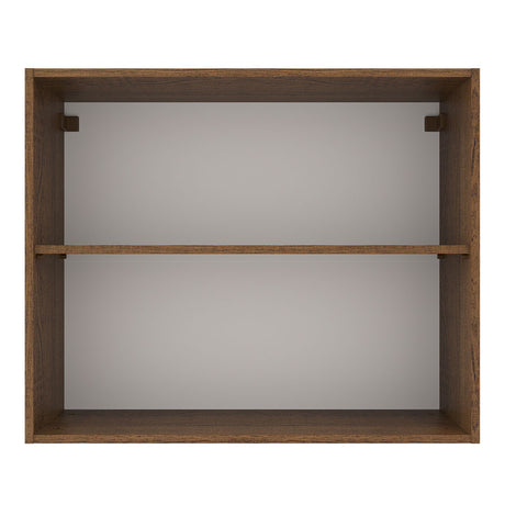 Alacena 80 cm 2 Puertas Marrón/Crema Agata Madesa