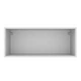 Alacena 80 cm 1 Puerta Basculante Blanco/Crema Agata Madesa