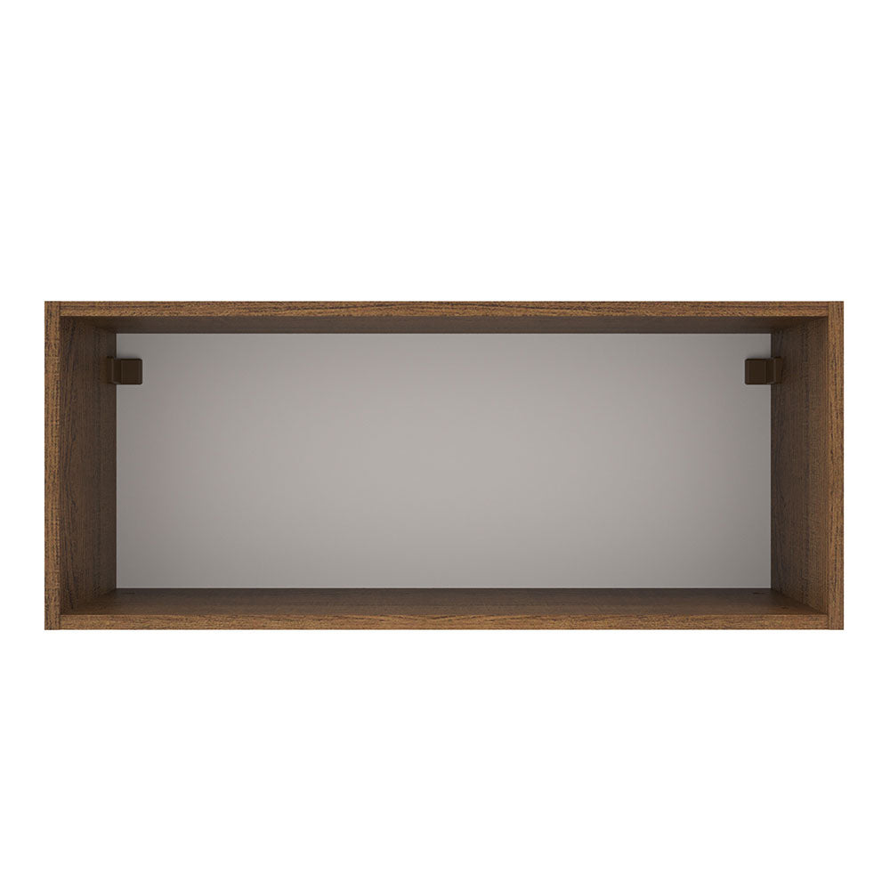 Alacena 80 cm 1 Puerta Basculante Marrón/Crema Agata Madesa