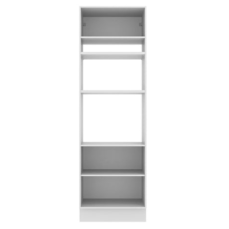 Mueble de Cocina para Horno 70 cm 3 Puertas Blanco/Crema Agata Madesa