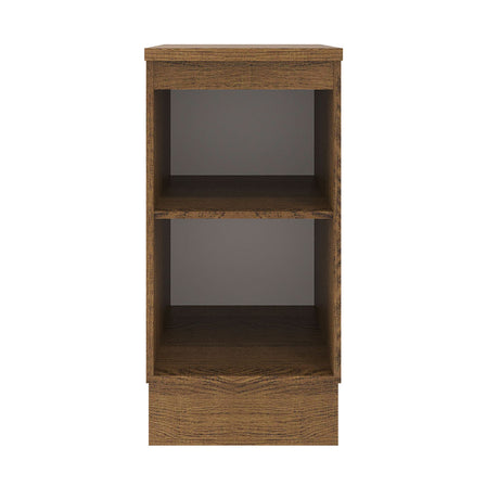 Mueble de Cocina 40 cm 1 Puerta Marrón/Crema Agata Madesa