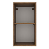 Alacena Madesa Agata 35 cm 1 Puerta Marrón/Blanco