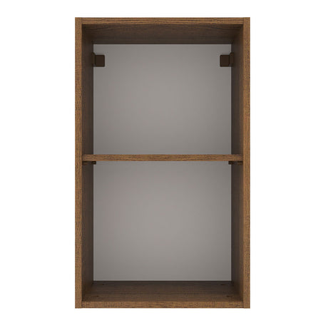 Alacena Madesa Agata 40 cm 1 Puerta Marrón/Blanco