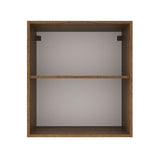 Alacena Madesa Agata 60 cm 1 Puerta Marrón/Blanco