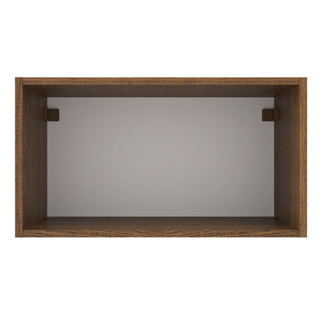 Alacena Madesa Agata 60 cm 1 Puerta Basculante Marrón/Blanco