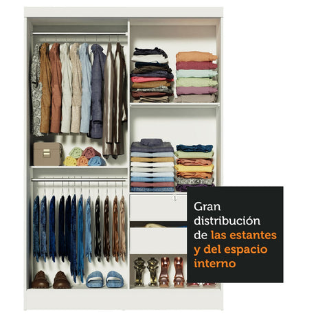 Closet Luke Madesa 2 Puertas Corredizas