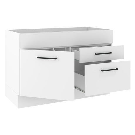 Mueble de Cocina Madesa Agata 1 Puerta y 2 Cajones Blanco