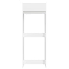 Mueble de Cocina Puerta-Refrigerador Madesa Glamy 1 Puerta Basculante Blanco