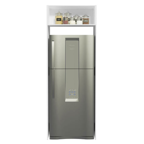 Mueble de Cocina Puerta-Refrigerador Madesa Glamy 1 Puerta Basculante Blanco