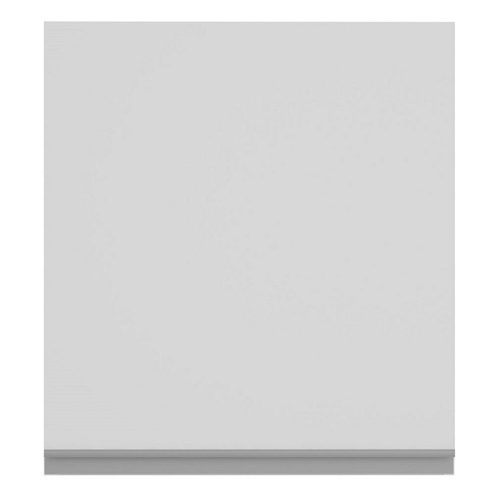 Alacena 60 cm 1 Puerta 2 Compartimentos Blanco Glamy Madesa