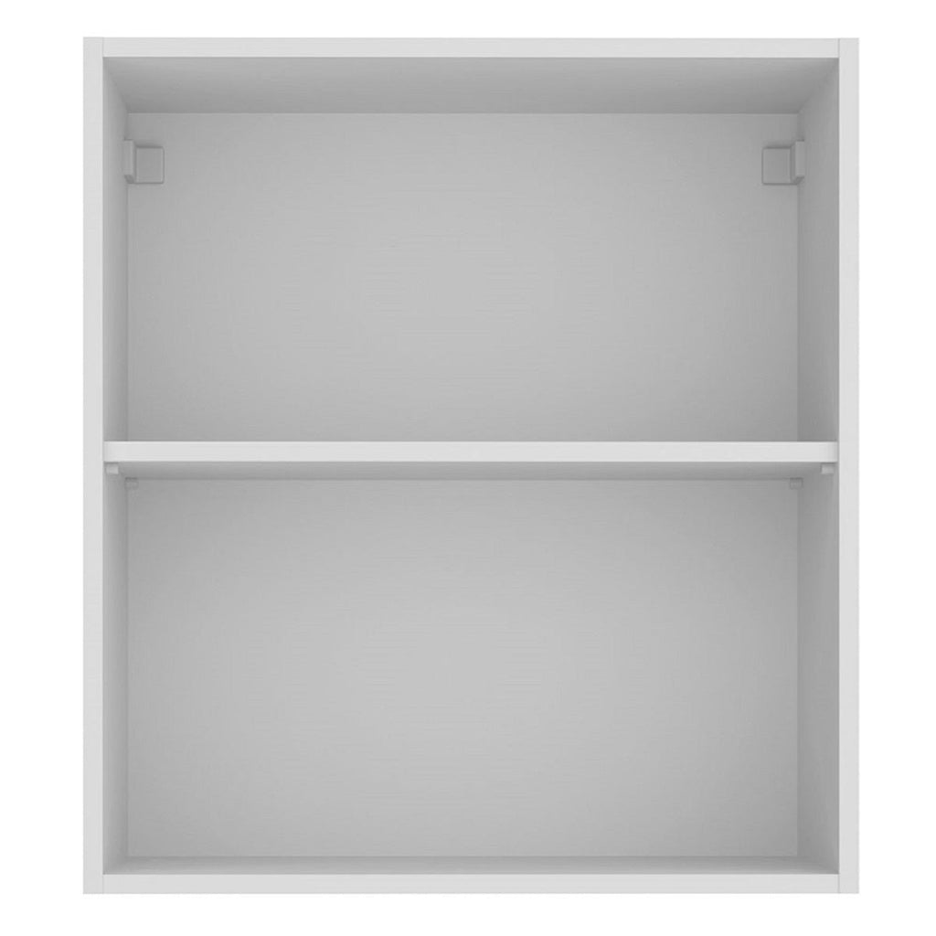 Alacena 60 cm 1 Puerta 2 Compartimentos Blanco Glamy Madesa